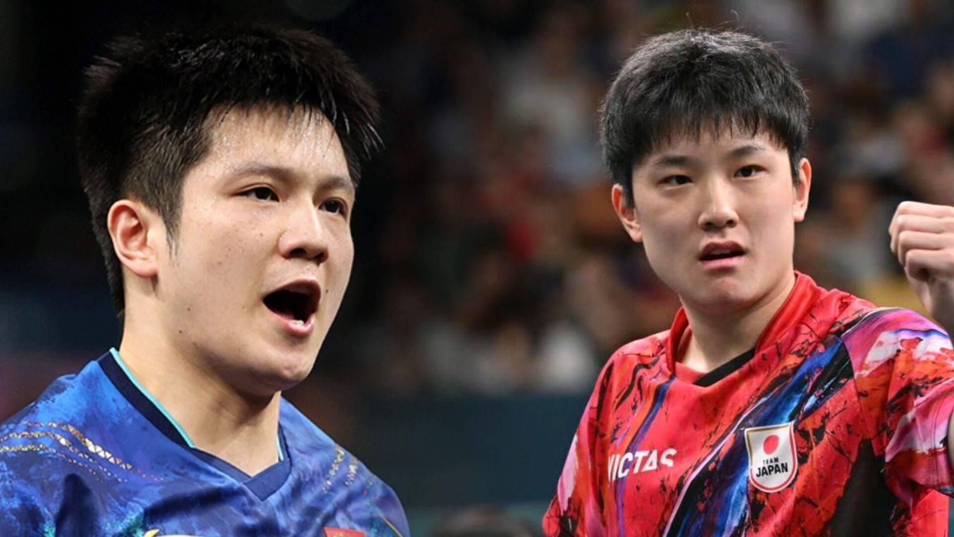 英国乒乓球队强势德国乒乓球队，张本智和惊艳世界的简单介绍